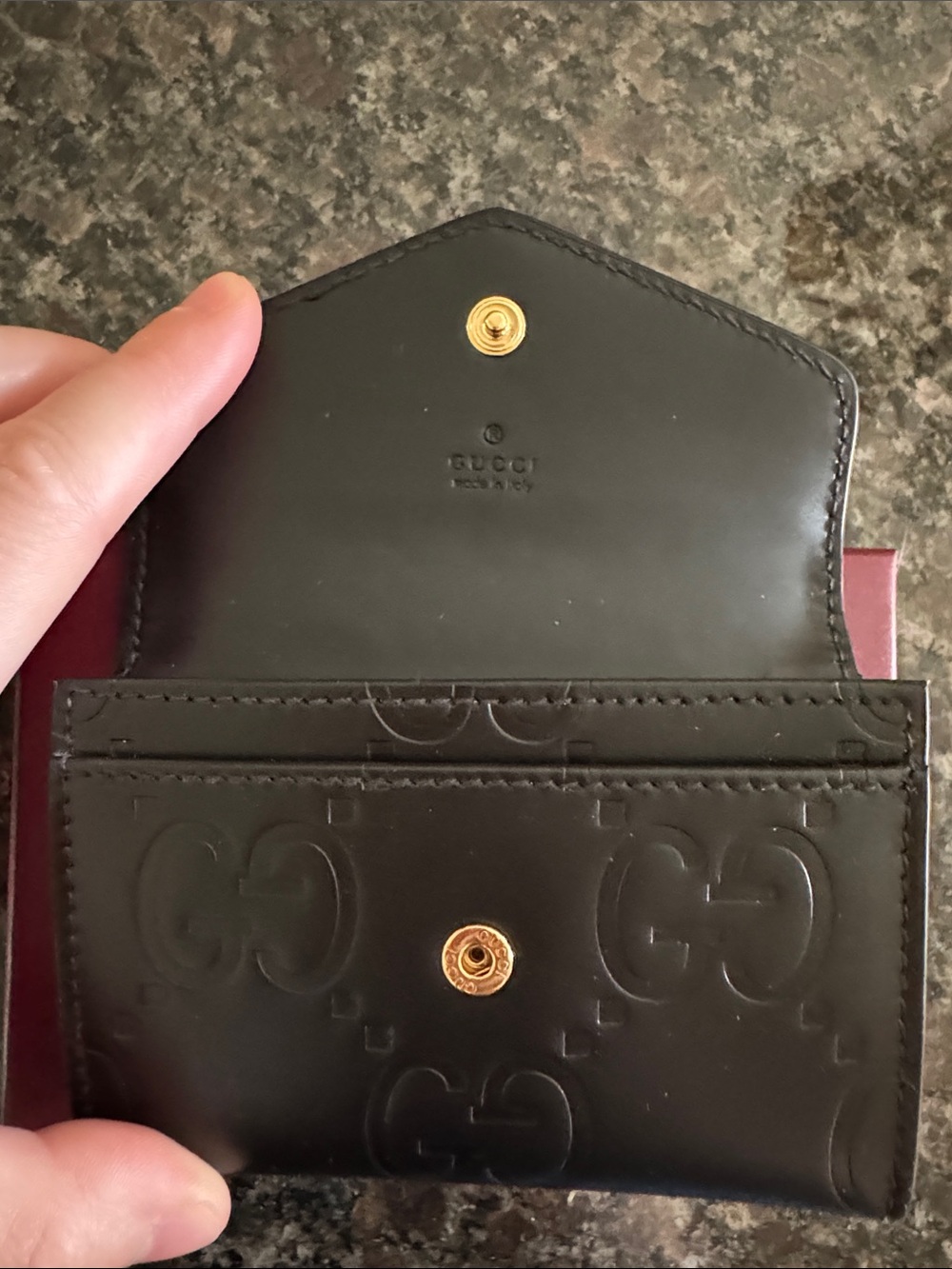 Gucci Gilbert Snap Wallet - Picture 3 of 12